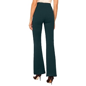 Nefer Womens High-Rise Flared Parallel Trouser