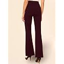 Nefer Women39s High-Rise Flared Parallel Trouser