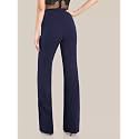 Nefer Women39s High-Rise Flared Parallel Trouser