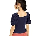 Nefer Women39s Solid V-Neck T-Shirt