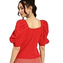 Nefer Women39s Solid V-Neck T-Shirt