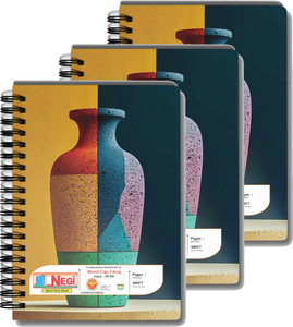 Negi Spiral NoteBook A4 Notebook Single Line