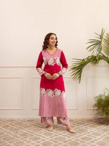 Nehamta Women Kurta Palazzo Set