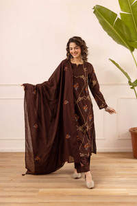 Nehamta Women Kurta Pant Dupatta Set