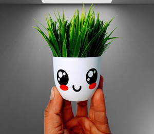 neki small artificial potted plants for home office desktop dcor bonsai wild artificial plant  with pot