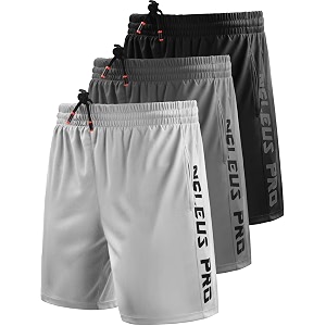 neleus men39s 2 in 1 running shorts with linerdry fit workout shorts with pockets