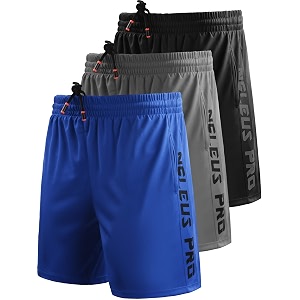neleus men39s 2 in 1 running shorts with linerdry fit workout shorts with pockets