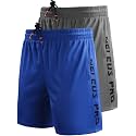 NELEUS Men's 2 in 1 Running Shorts with Liner,Dry Fit Workout Shorts with Pockets