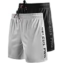 NELEUS Men's 2 in 1 Running Shorts with Liner,Dry Fit Workout Shorts with Pockets