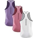 NELEUS Men's 3 Pack Dry Fit Y-Back Muscle Tank Workout Gym Shirt