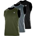 NELEUS Men's Dry Fit Workout Running Muscle Tank Top