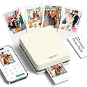 Nelko PP01 Photo Printer, 2x3 Portable Photo Printer, Mini Printer, Milky
