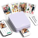 Nelko PP01 Photo Printer, 2x3 Portable Photo Printer, Mini Printer, Purple