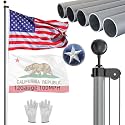 NELXINJO Heavy Duty 25FT Flag Pole -12