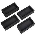 Nelyrho 1kg 4-Piece Graphite Ingot Molds for Casting Metals