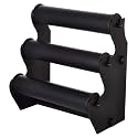 NEMICHAND JEWELS Black Plastic 3 Roll Bangle Display Stand (Portable)