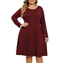 Nemidor Women39s Round Neck Long Sleeve Casual