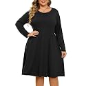 Nemidor Women39s Round Neck Long Sleeve Casual