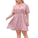 Nemidor Women Plus Size Summer Dress Casual