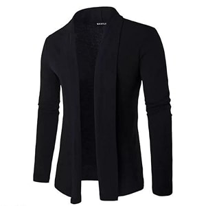 NEMO FASHION Premium Mens Cotton Open Shrug