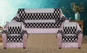 Nendle Cotton 311 Seater Sofa Geometric Cover