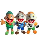 Jeaf-f Puppet Plush Toy for Kids 12 and Up, 14.56-Inch Puppets Plush :Joseph Junior Cody Hand Puppet Plush for Adults 3pcs