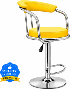 neo chair classic orange revolving  kitchen  caf  stores  leatherette metal bar stool