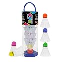 Neo Colored Cork Plastic Badminton Shuttlecocks for