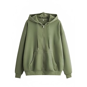 NEOAMBERCasual Solid Full Sleeves Women Stylish Hooded