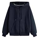 NEOAMBERCasual Solid Full Sleeves Women Stylish Hooded