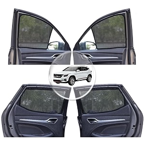 neodrift 39neoshade39 magnetic car sunshades for kia seltos uv protection strong magnetic grip zipper design temperature control set of 4