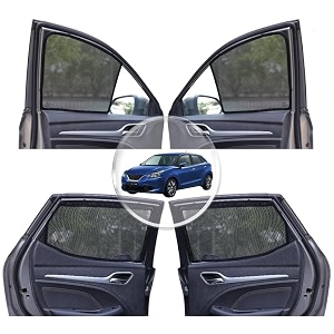 neodrift 39neoshade39 magnetic car sunshades for maruti suzuki baleno 15-21