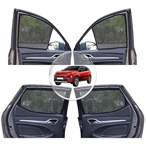neodrift 39neoshade39 magnetic car sunshades for tata nexon