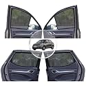 NEODRIFT 'NeoShade' Magnetic Car Sunshades for Maruti Suzuki Dzire – Set of 4 (Front + Rear Windows) | UV Protection, Magnetic Grip, Rear Zipper Shades, Privacy &amp; Heat Control