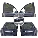 NEODRIFT 'NeoShade' Magnetic Car Sunshades for Volkswagen Virtus (UV Protection, Strong Magnetic Grip, Zipper Design, Temperature Control) (Set of 4)