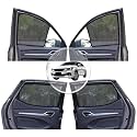 NEODRIFT 'NeoShade' Magnetic Car Sunshades for Maruti Suzuki Baleno – Set of 4 (Front + Rear Windows) | UV Protection, Magnetic Grip, Rear Zipper Shades, Privacy &amp; Heat Control