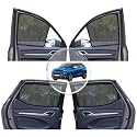 NEODRIFT 'NeoShade' Magnetic Car Sunshades for Tata Punch (2021-2026)