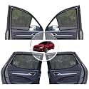 NEODRIFT 'NeoShade' Magnetic Car Sunshades for Honda City (UV Protection, Strong Magnetic Grip, Zipper Design, Temperature Control) (Model: 2020-2025) (Set of 4)