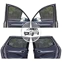NEODRIFT 'NeoShade' Magnetic Car Sunshades for Hyundai Grand i10 Nios