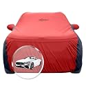 NEODRIFT 'SuperTech' Car Cover for Mercedes AMG E53 (100% Water-Resistant, All Weather Protection, Tailored Fit, Multi-Layered &amp; Breathable Fabric) (Colour: Red+Black)