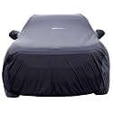 NEODRIFT 'SuperTech' Car Cover for Tata ALtroz D-A (100% Water-Resistant, All Weather Protection, Tailored Fit, Multi-Layered &amp; Breathable Fabric) (Colour: Black+D.Grey)