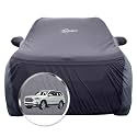 NEODRIFT 'SuperTech' Black-D.Gray Car Body Cover for MG Motor Gloster (100% Water Resistant, Tailored Fit, All-Weather Protection, Multi-Layered &amp; Breathable Fabric)