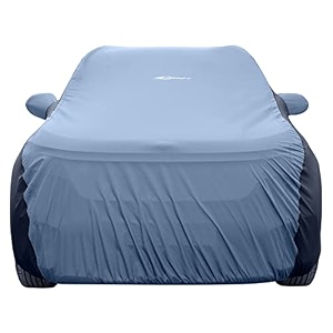 neodrift 39supertech39 car cover for kia syros 100 water-resistant all weather protection tailored fit multi-layered amp breathable fabric colour light blueblack