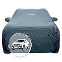 NEODRIFT 'SuperTech' D.Green-Black Car Body Cover for Renault Kiger (100% Water Resistant, Tailored Fit, All-Weather Protection, Multi-Layered &amp; Breathable Fabric)