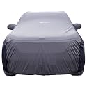 NEODRIFT 'SuperTech' Car Cover for Tata Altroz (100% Water-Resistant, All Weather Protection, Tailored Fit, Multi-Layered &amp; Breathable Fabric) (Colour: L.Grey+Blue) (Model: 2020-2024)