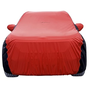 neodrift 39supertech39 car cover for toyota fortuner 100 water-resistant all weather protection tailored fit multi-layered amp breathable fabric colour redblack