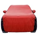 NEODRIFT 'SuperTech' Car Cover for Toyota Fortuner (100% Water-Resistant, All Weather Protection, Tailored Fit, Multi-Layered &amp; Breathable Fabric) (Colour: Red+Black)