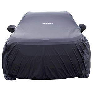 neodrift 39supertech39 all weather protection car cover for bmw 2 series - dust waterproof durable cover - triple stitched elastic grip with mirror and antenna pocket - black-dgray