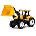 Friction Powered Bulldozer Toy for Kids Toddlers Boys Girls | Push and Go Construction Loader Vehicle Truck | Building Machine Play Toy Age 3+ | BIS Certified | NeoKiddo (Yellow)