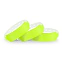 Neon Yellow Plastic Wristbands 500 Pack Waterproof for Events